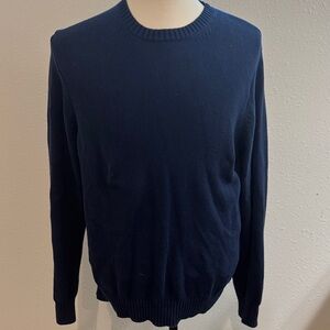 St. John's Bay Men's Deep Blue Crewneck Sweater